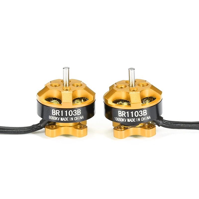 Высокое Качество Racerstar Гоночный Издание 1103 BR1103B 8000KV 10000KV 1 3 S Безщеточный Золото