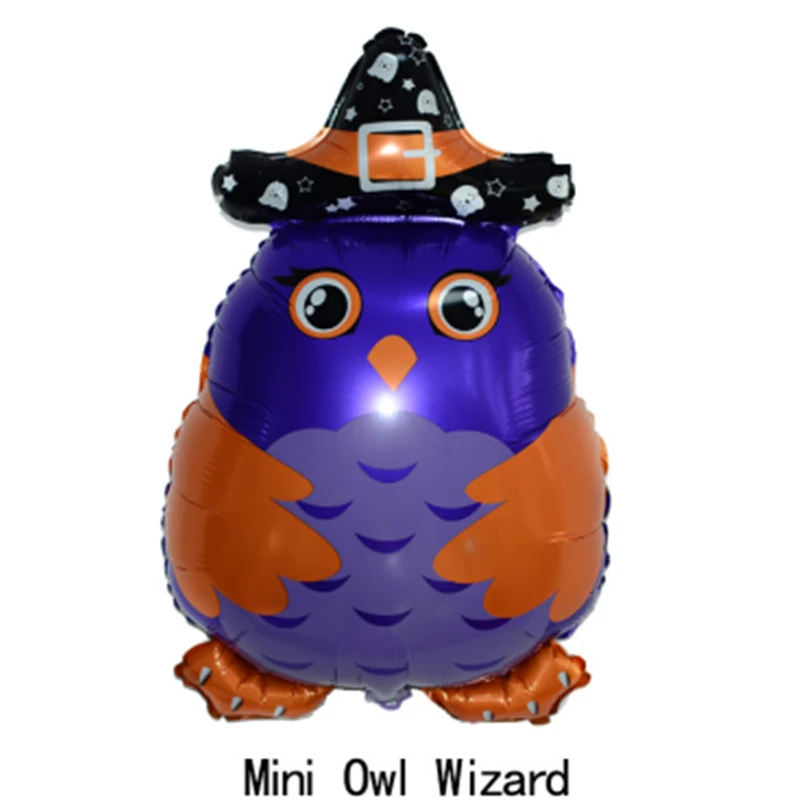 Мультфильм животных воздушный шар на Хэллоуин Мини алюминиевая пленка Таро паук