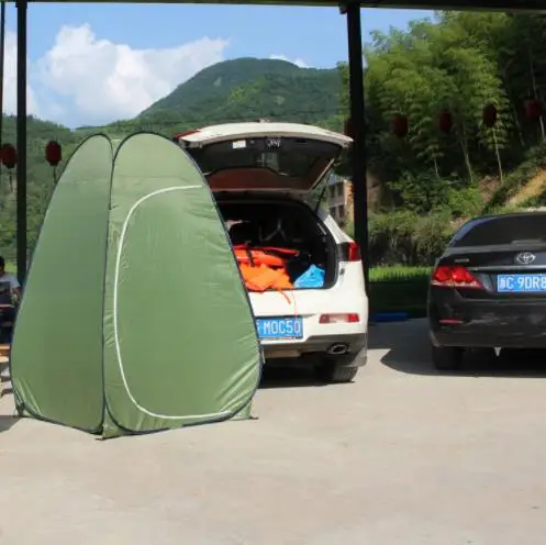 Draagbare Privacy Douche Toilet Camping Pop Up туалетный тент legergroen kleur UV functie Открытый тент/палатка