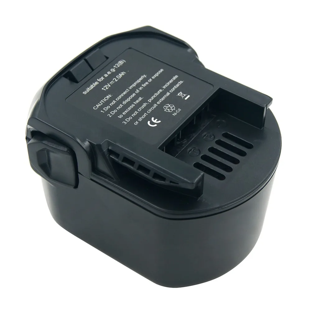 Сменный аккумулятор Nicd 12V 2000mAh для AEG Ridgid Аккумуляторные дрели аккумуляторная Ni CD