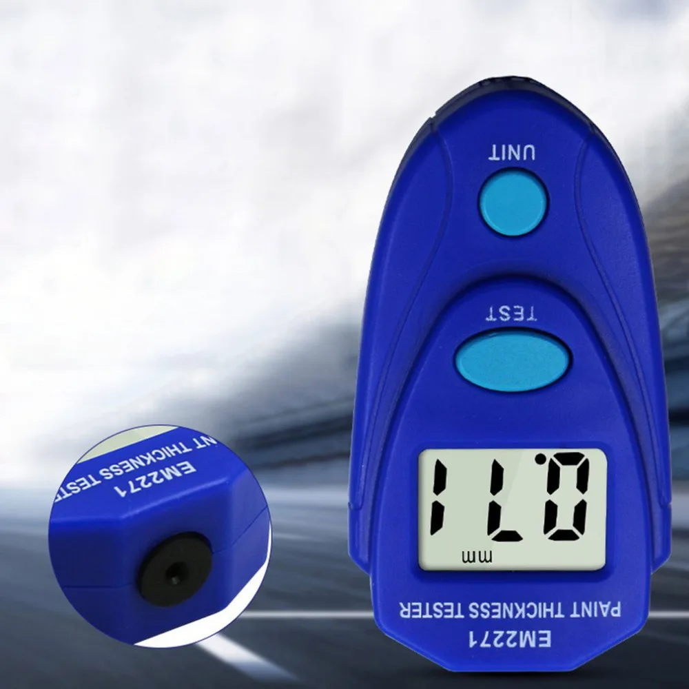 Portable Mini Digital Coating Thickness Gauge Car Paint Meter Tester | Инструменты