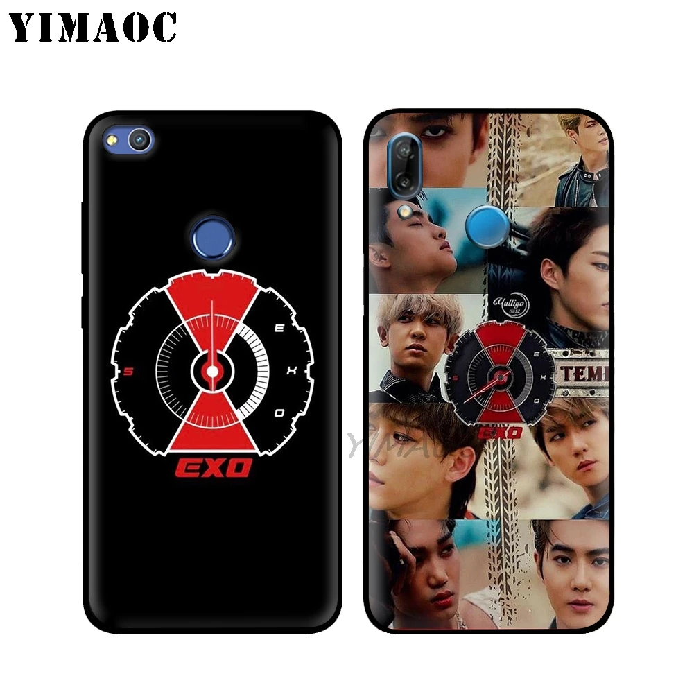 Yimaoc TEMPO EXO новый мягкий чехол для huawei P30 P20 Pro P10 P9 P8 2015 2017 P Smart плюс Z 2019 Nova 5i 4 3 3i 2i Lite |