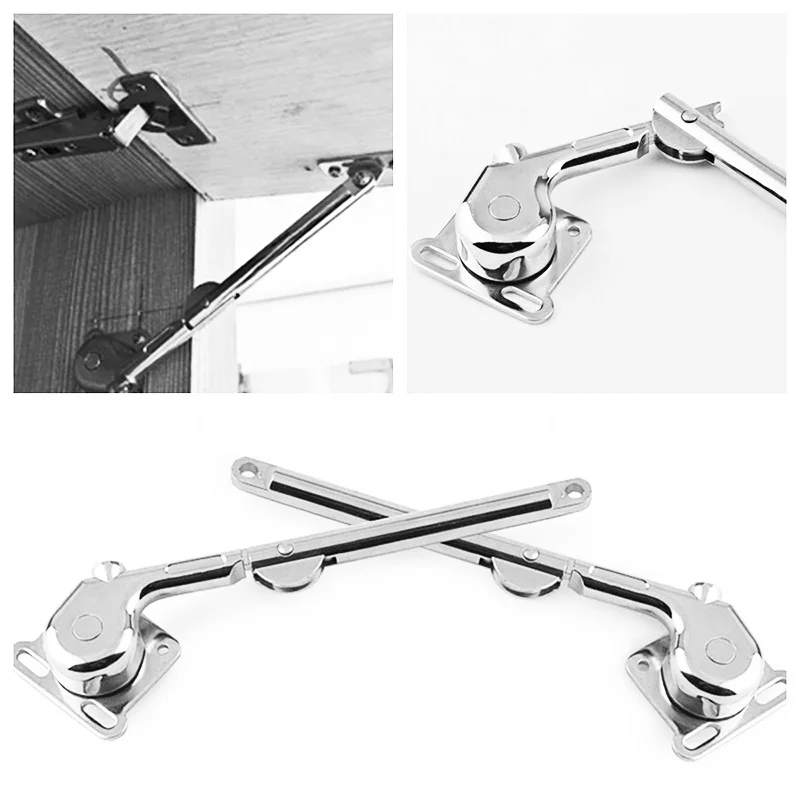 2 Lift Up Lid Support Door Stay Piston Hinge Kitchen Cupboard Cabinet Soft Close | Обустройство дома