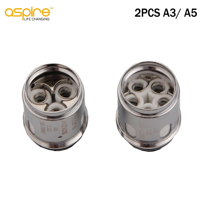 Испаритель Aspire катушки Athos для электронных сигарет испаритель Vape Tank A1 A5 0 16 Ом