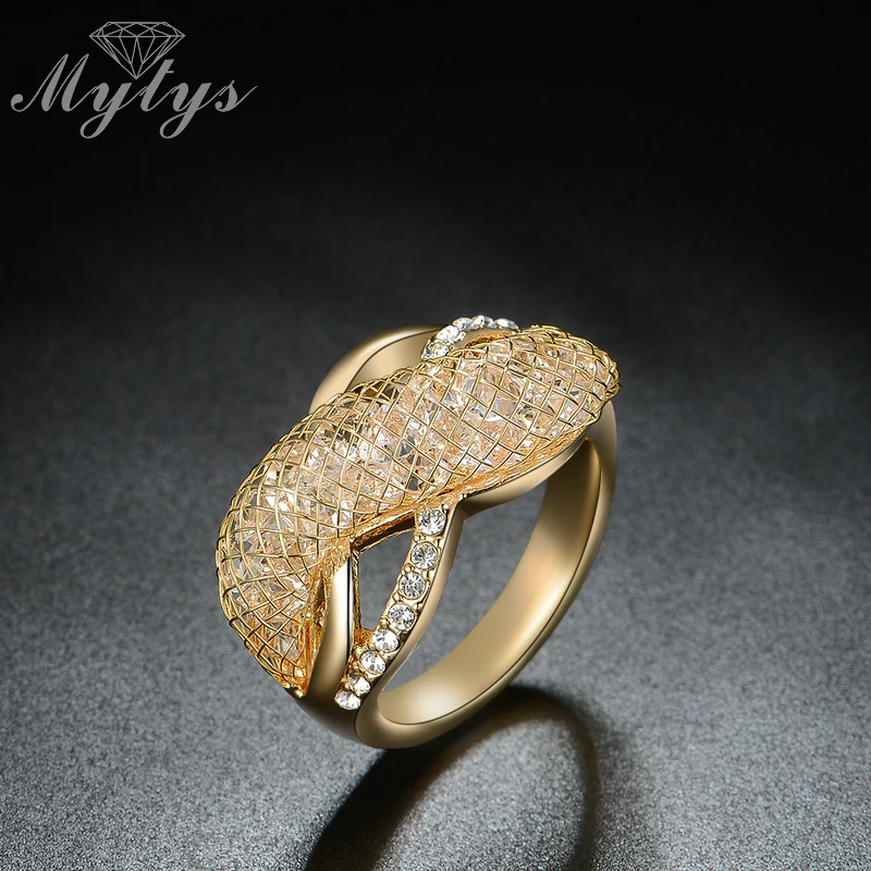 Mytys Новое поступление модных колец женские Украшения Аксессуары в подарок