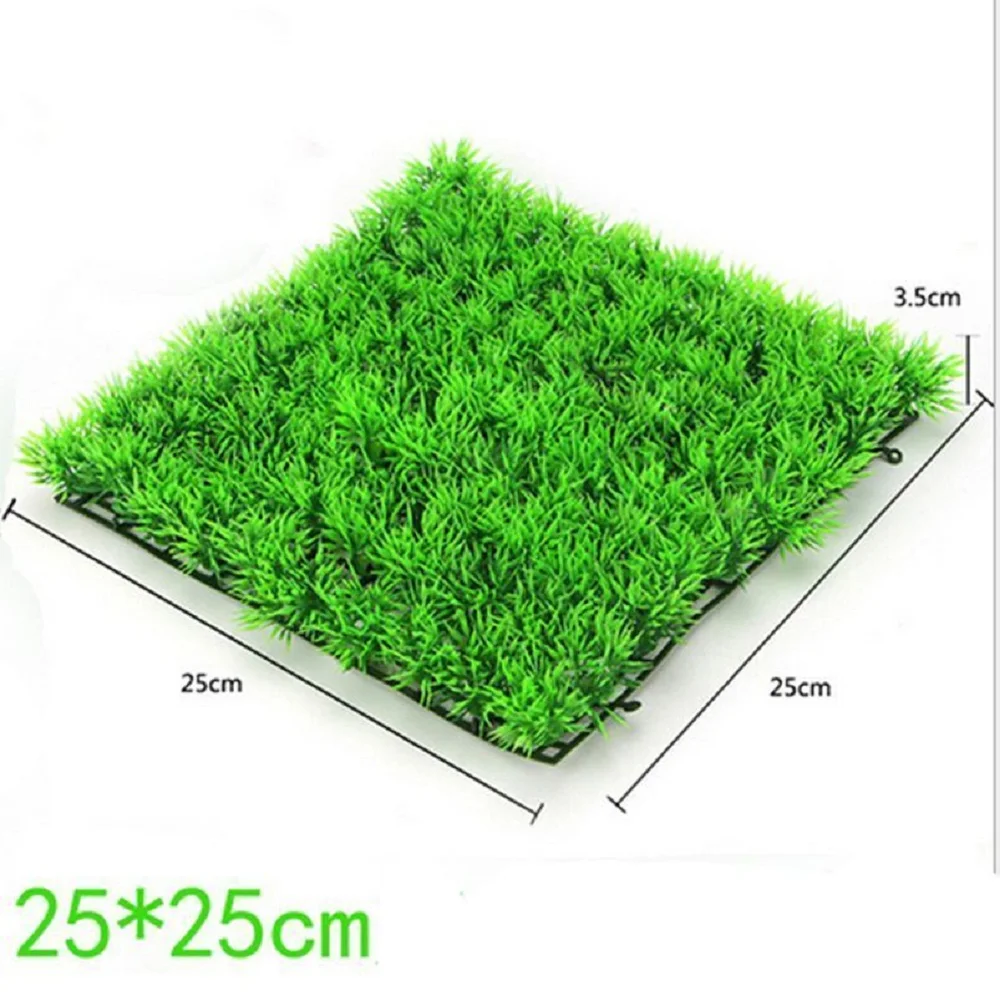 Искусственный подводный пластиковый зеленый газон трава растение водный