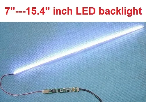 5set=14.9$ 10set=28.7 LCD upgrade LED backlight kit 336mm work for 10&quot11&quot12&quot 13&quot14&quot15&quot15.4 inch notebook Brightness