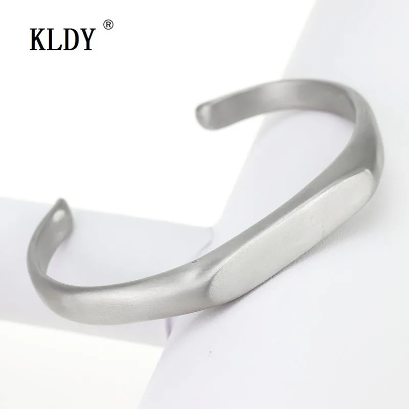 KLDY винтажный браслет и мужские ювелирные изделия из нержавеющей стали титановая