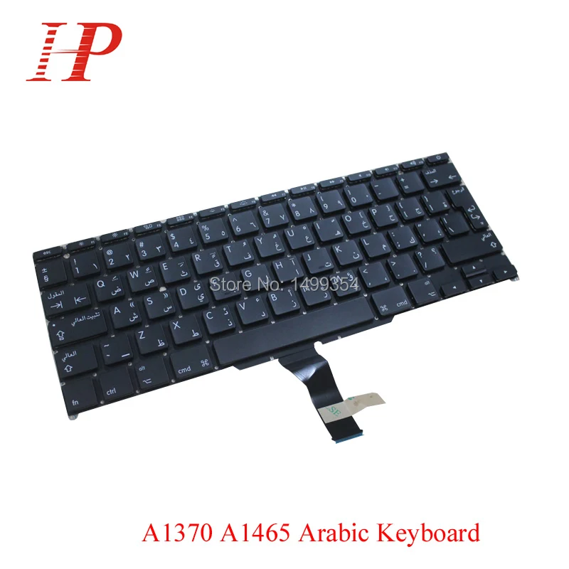 5 шт. новая A1370 A1465 Arabic AR Клавиатура для Apple Macbook Air 11 ''A1465 клавиатура замена
