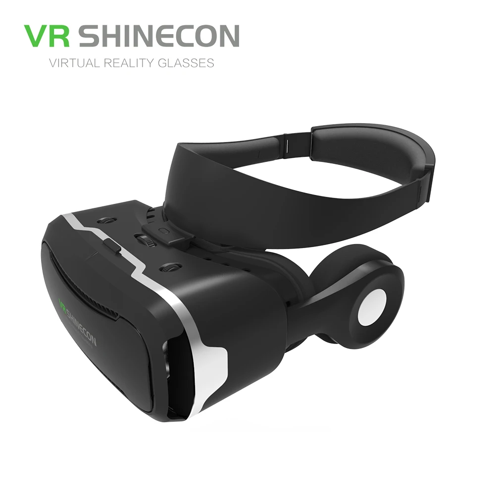 VR Shinecon 4 0 стерео смартфон виртуальной реальности 3D очки гарнитура Google BOX +