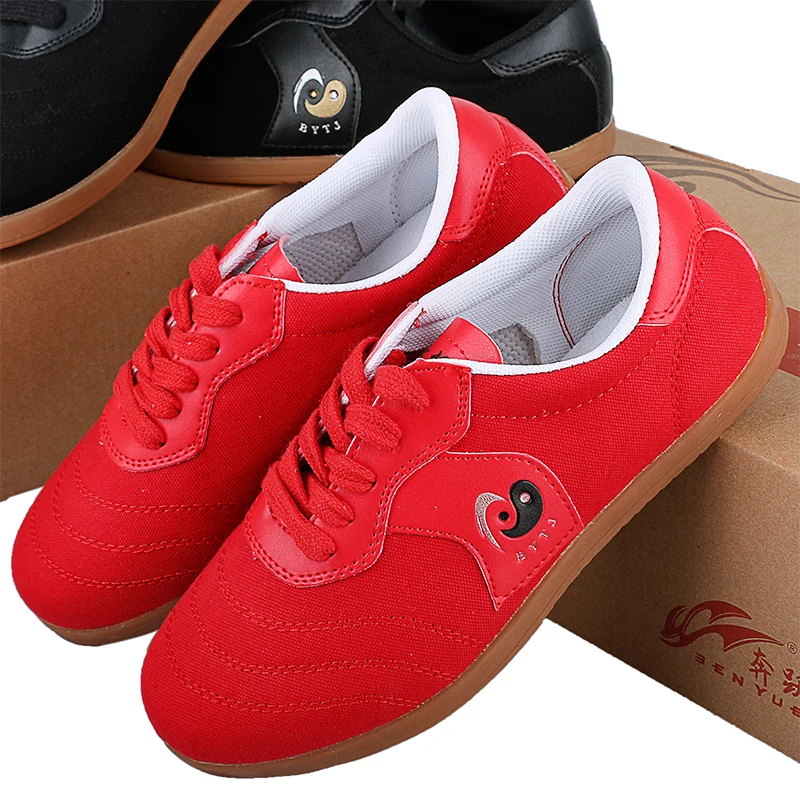 Дешевая обувь высокого качества Тай Чи парусиновая китайская кунг-фу Вин Чунь