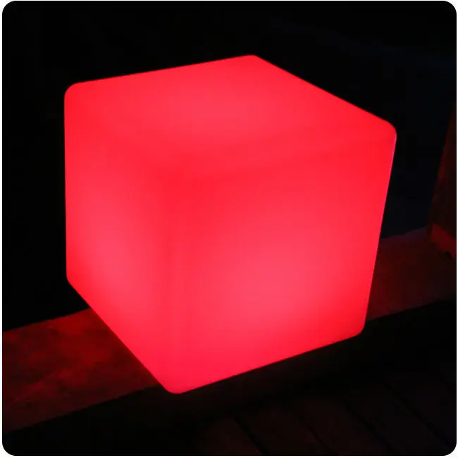 Волшебные игральные кости 15 см водонепроницаемые светодиодные квадратные