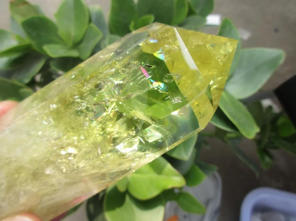 Высококачественная натуральная Дымчатая кварцевая кристаллическая палочка