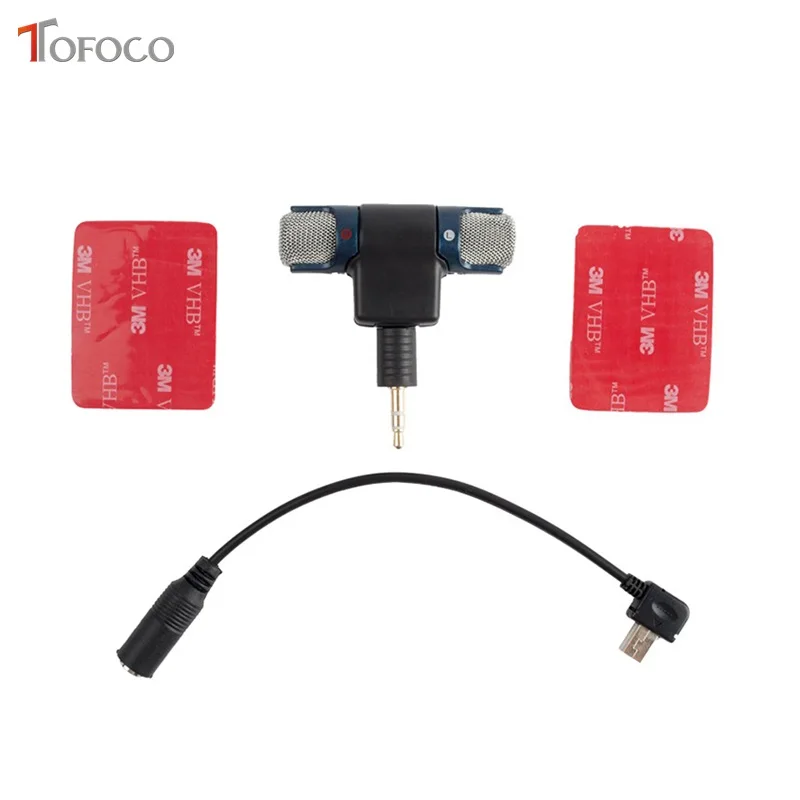 2017 софтбокс Tofoco для фотосъемки горячая Распродажа 3 5 мм Стерео конденсаторный