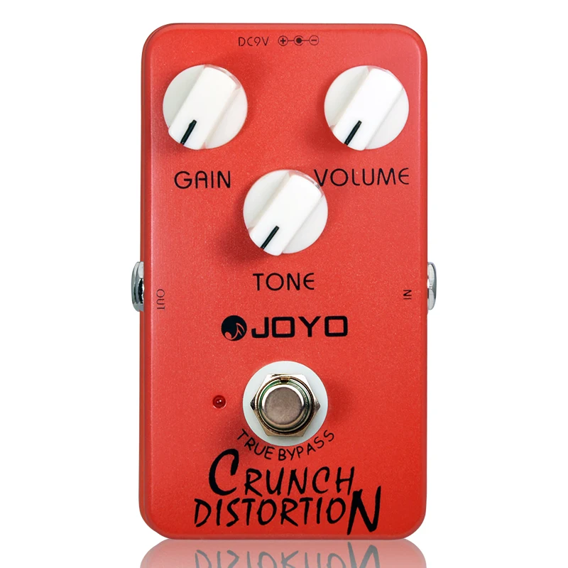 Joyo JF-03 искажение звука электрогитара эффектная ножная Гитара Части Аксессуары гитарные эффекты
