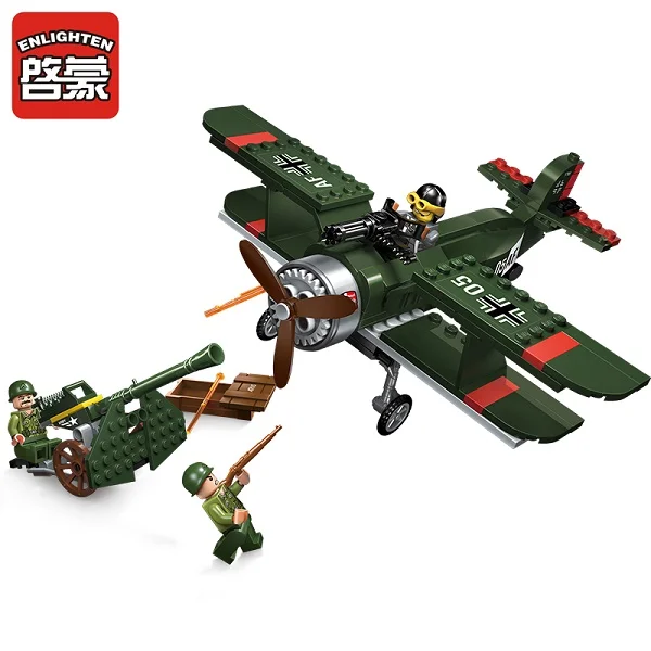Просветите Building Block Военная Униформа Battle Land Force специальное назначение пистолет битва 3 цифры 206 шт. развивающие Кирпичи Игрушка мальчик - Цвет: 1705 No retail box