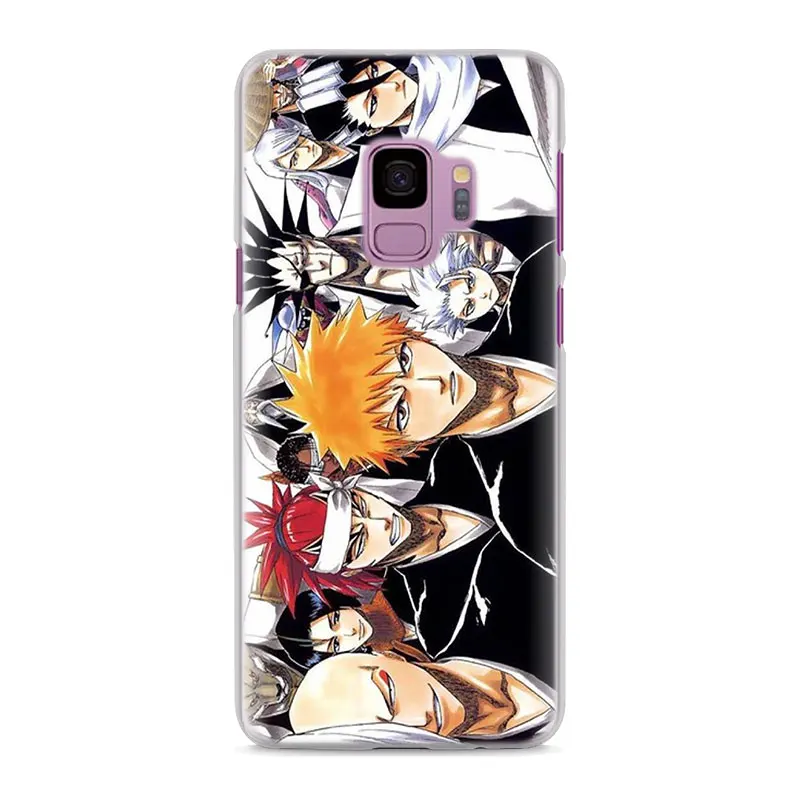 Чехол для телефона с Аниме Bleach ichigo s для samsung Galaxy S8 S9 S10 Plus S10e M10 M20 M30 A10 A30 A50 жесткий чехол-накладка из поликарбоната