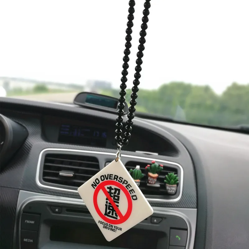 JDM акриловая подвеска автомобиля без колёс питьевой Предупреждение неоновая вывеска автомобиля Шарм аксессуары для зеркала заднего вида в виде бисером Авто Декор