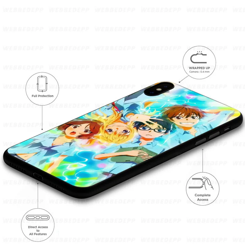 WEBBEDEPP April аниме мягкий чехол для Xiaomi Mi 9T 9 8 SE 6 A1 A2 A3 Lite MiA1 MiA2 MiA3 F1 MAX 3 Mi8 CC9E CC9 |