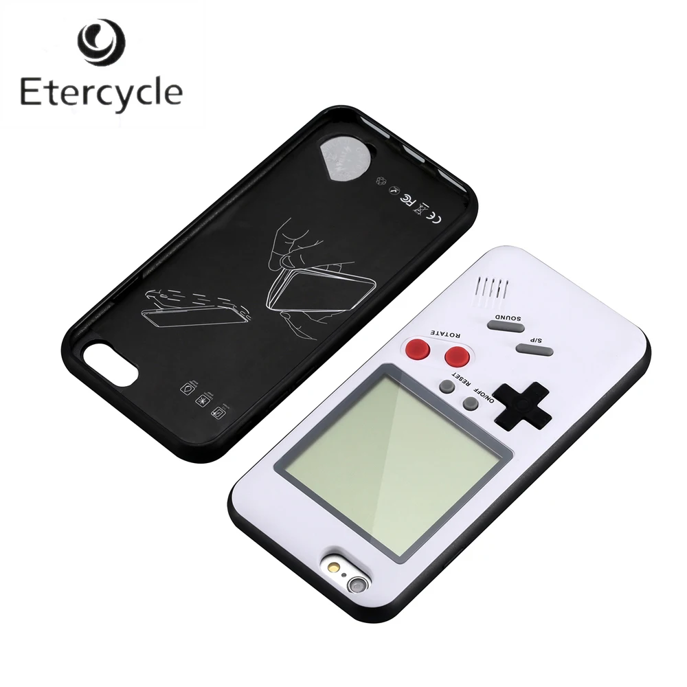 Для Apple iPhone 6 6s 7 8 6 Plus 6s Plus 7 Plus 8 Plus iPhone X Ретро тетрис Gameboy чехол для телефона
