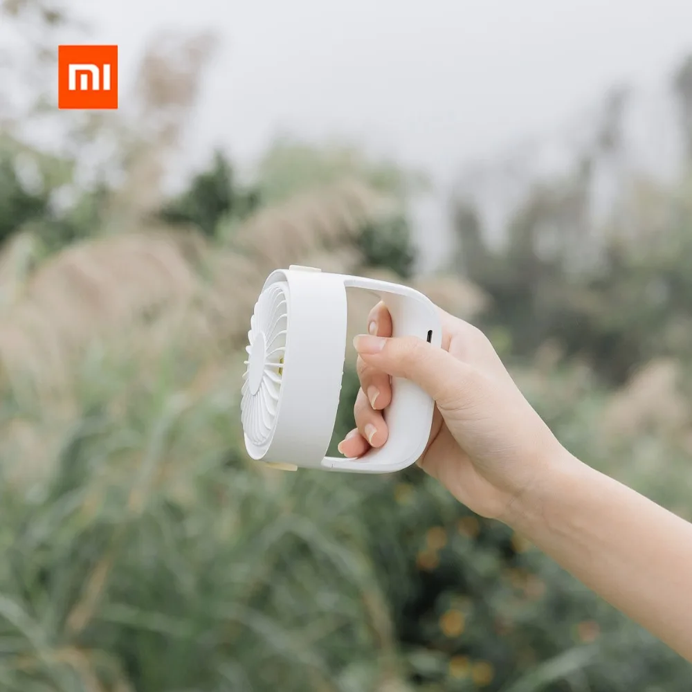 Портативный USB вентилятор xiaomi mijia Cafele мини настольный с зажимом бесшумный 3