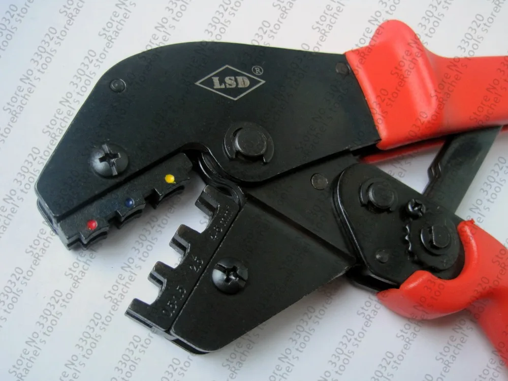 Обжимной инструмент с храповым механизмом/плоскогубцы изолированные клеммы 0 5-6