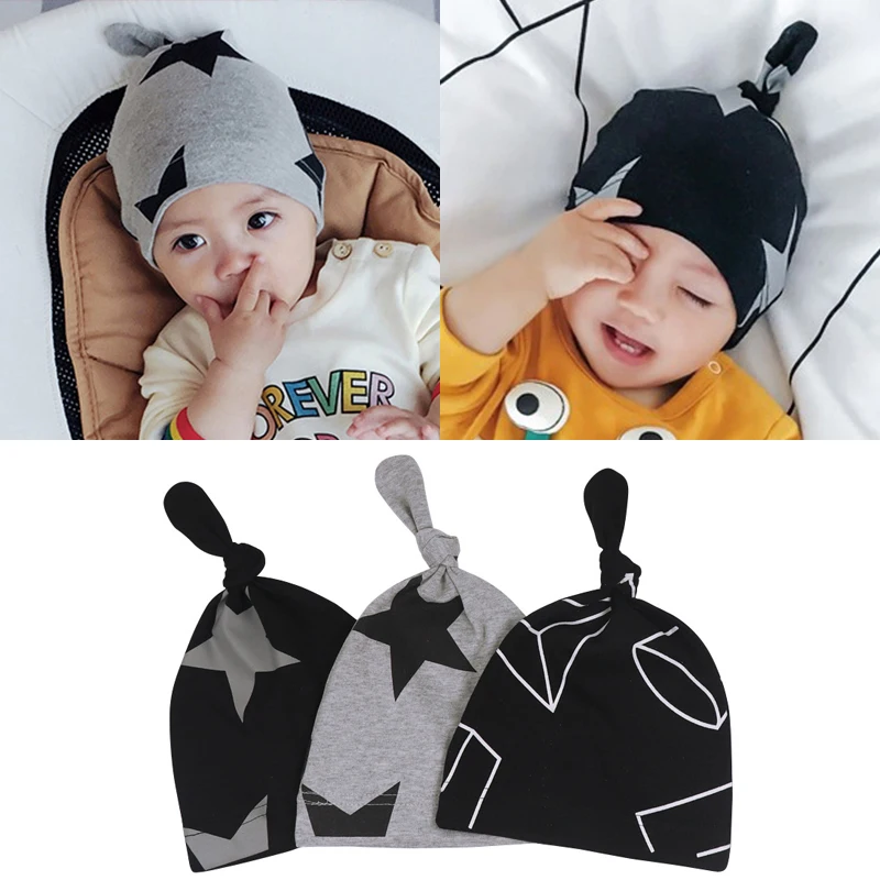 

Spring Autumn Cotton Baby Hat Lovely Cat Star Beanie Cap Winter Toddler Infant Newborn Kids Cap Boys Girls Hats Accessories