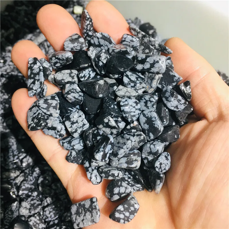 100 г натуральный кристалл Снежный Камень кварцевый камень сломанный камень дорожный ролл Рейки Исцеление