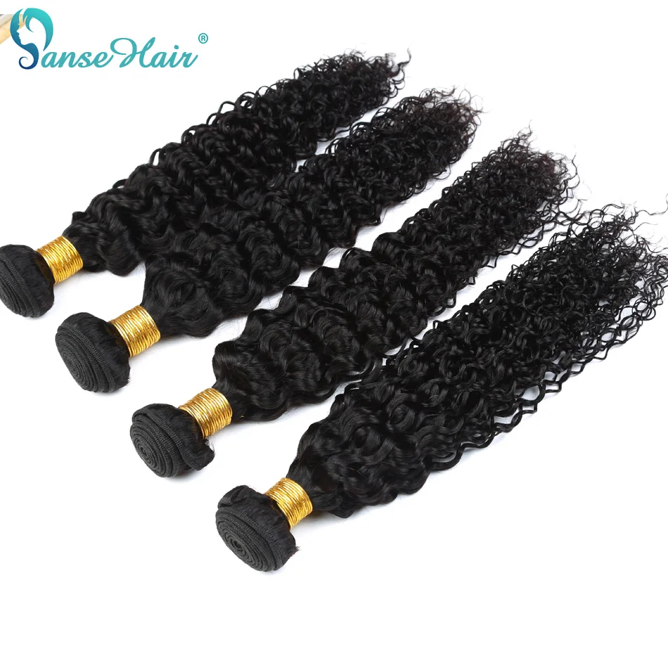 

Kinky Curly Panse Hair Malaysian Hair 4 Bundles Per Lot Non-Remy Human Hair Weaving Customized 8 To 30 Inches Hair Bundle