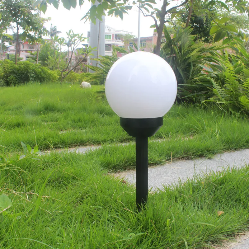 Весенние сферические украшения 4 шт. светодиодные лампы на солнечных батареях с