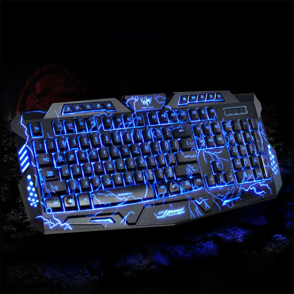 Игровая клавиатура BEESCLOVER M200 с подсветкой 3 цвета | Компьютеры и офис
