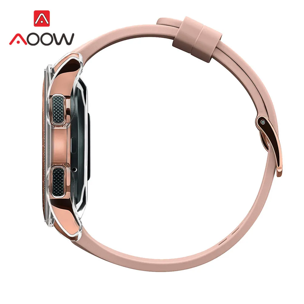 Мягкий ультратонкий защитный чехол из ТПУ для Samsung Galaxy Watch 42 мм 46 с полной защитой