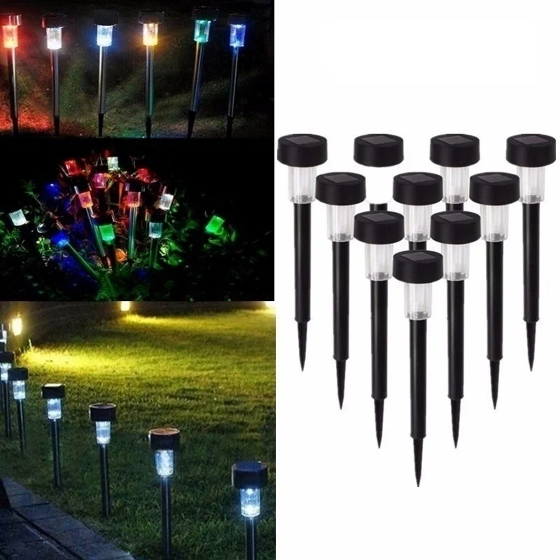 

RS-024 5Pcs Solar Garden Lawn Lights Outdoor Path Waterproof Light Yard Lighting Garden Decoration lamparas solares jardin