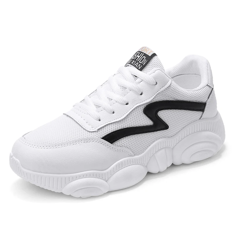 White Women's Sneaker 2019 New Fashion Spring Brand Bear Outsole Comfortable Women Sneakers Casual Woman Shoes Footwear | Обувь