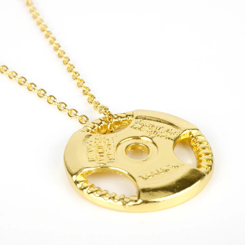 MQCHUN модные ювелирные изделия Вес пластина защитной штангой (подвеска в виде