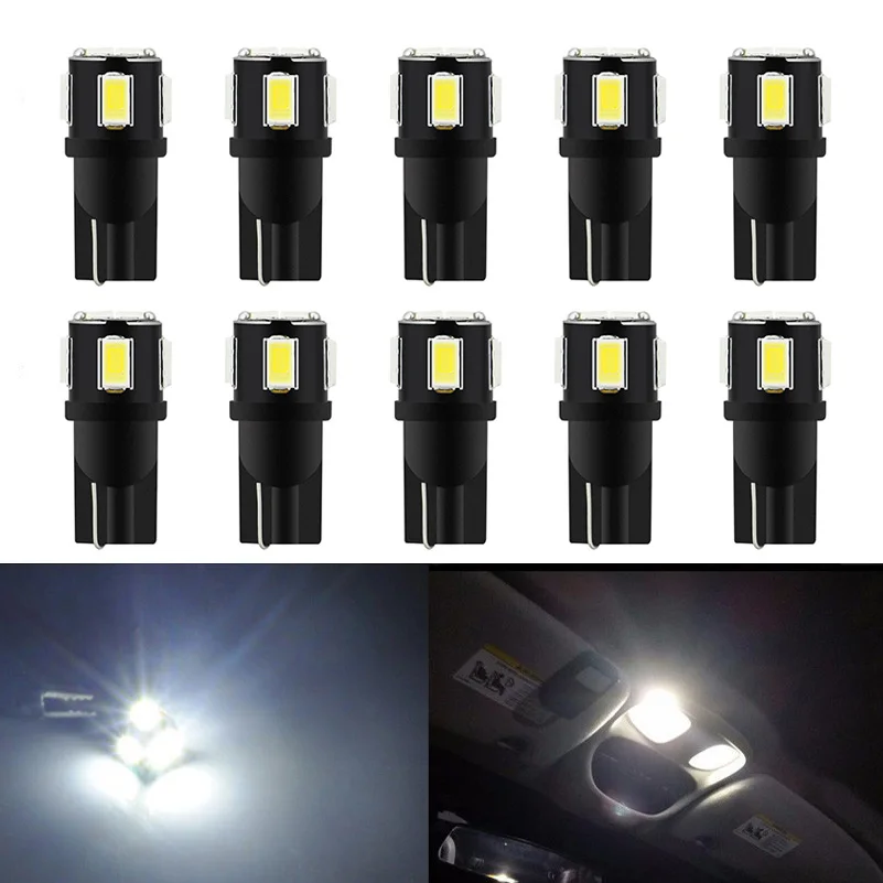 10x T10 W5W 194 168 2825 светодиодный автомобильный интерьерный светильник для Toyota Corolla RAV4