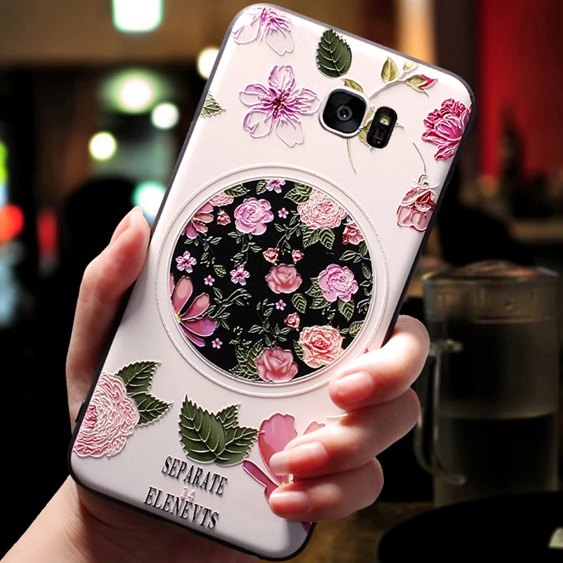 Yonlintan силиконовые 3d coque крышка чехол для samsung Galaxy S6 S 6/S6 край s6edge Оригинальный