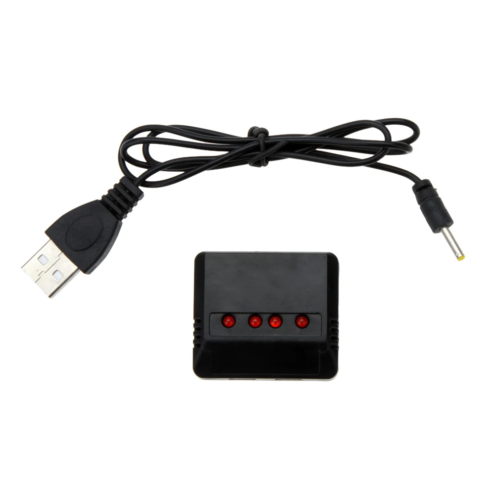 X4 4 в 1 3 7 В адаптер литий-полимерных аккумуляторов Зарядное устройство USB для Hubsan