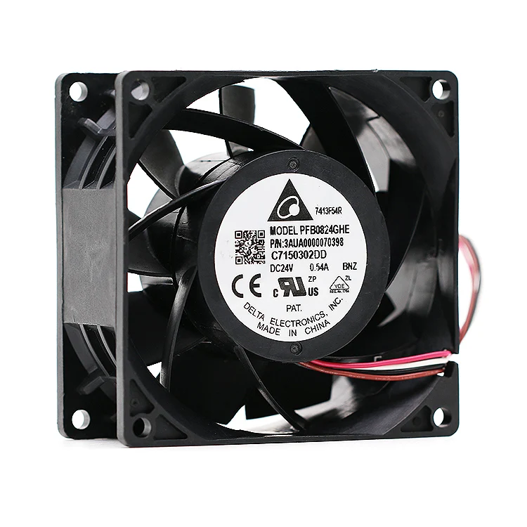 Оригинальный Для delta PFB0824GHE двойной шаровой инвертор Вентилятор 80*80*38 24V 0.54A корпус
