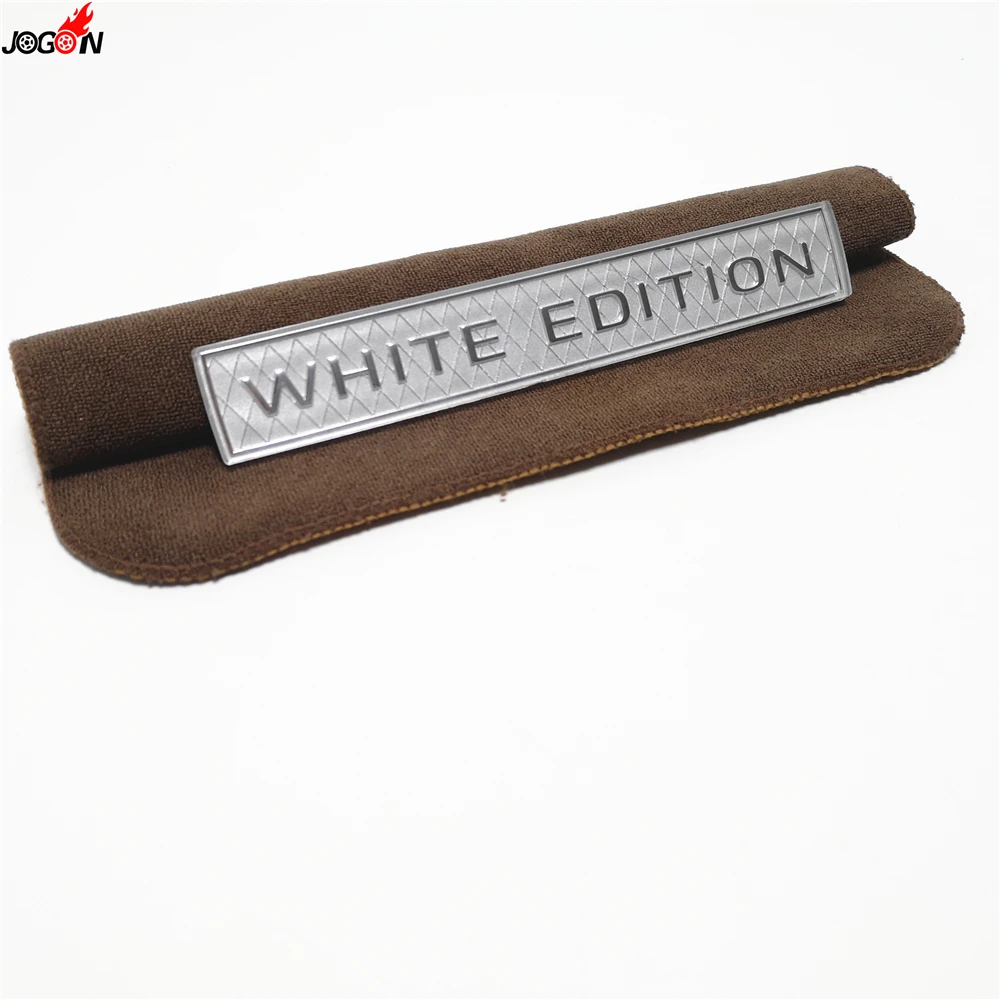 Для Toyota Land Cruiser 2008- Автомобильный задний багажник 3D белая эмблема «Edition» значок наклейка отделка ABS украшение