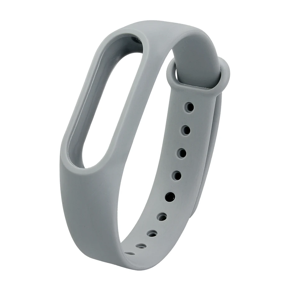 Модный прочный сменный Браслет из ТПУ ремешок на запястье для Xiaomi Mi Band 2 умный