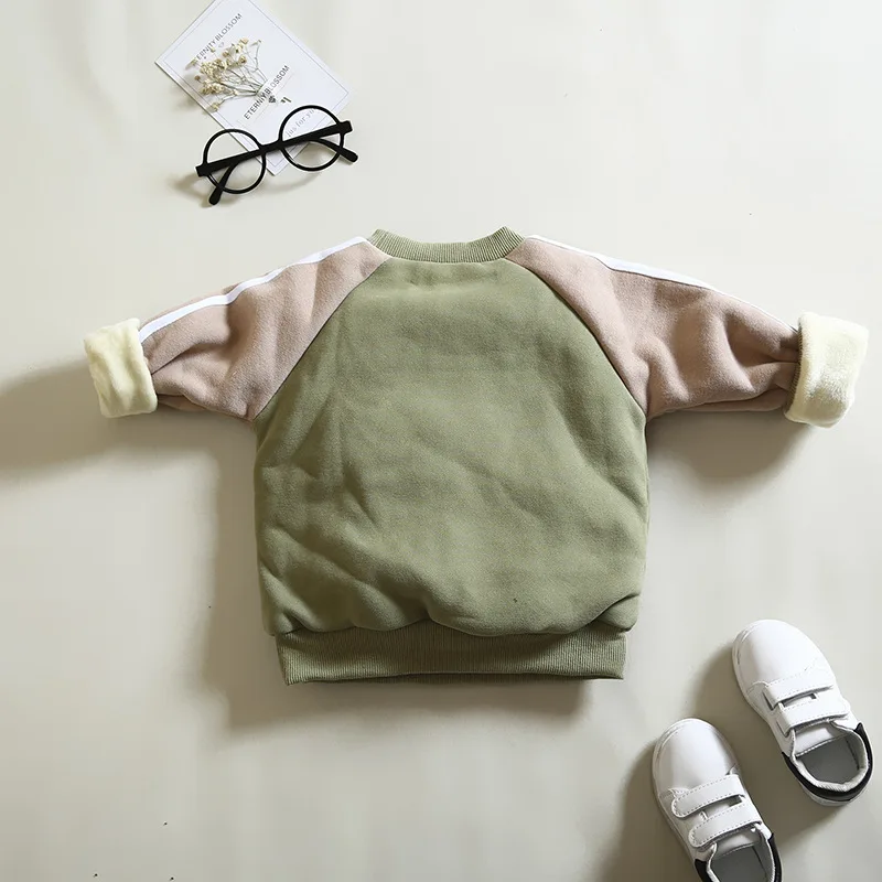 Новинка 2018 зимний свитер для маленьких девочек и мальчиков вязаный пуловер