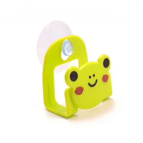 Цвет: желтый Lovely Good Quality Cartoon Dish Cloth Sponge Holder With Suction Cup Home Decor Dinning Room Kitchen Accessories Organizer - Цвет: Цвет: желтый