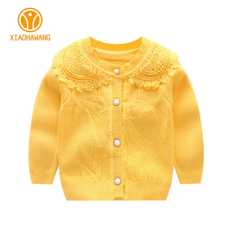 Свитер с круглым вырезом для маленьких девочек детские свитера длинными