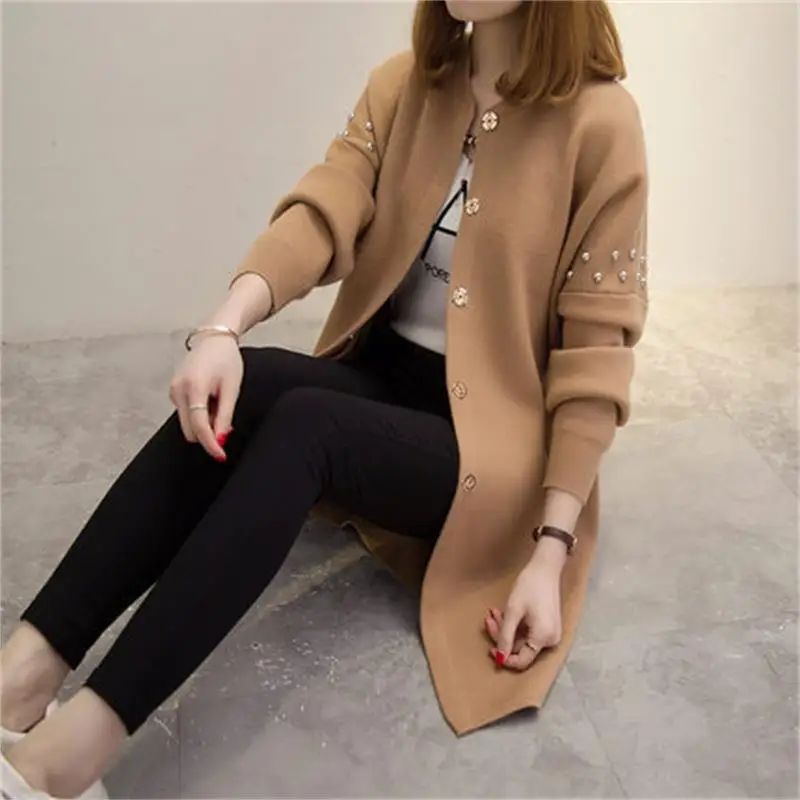 Женский вязаный кардиган весна осень 2019|spring and autumn|jacket jacketjacket new |