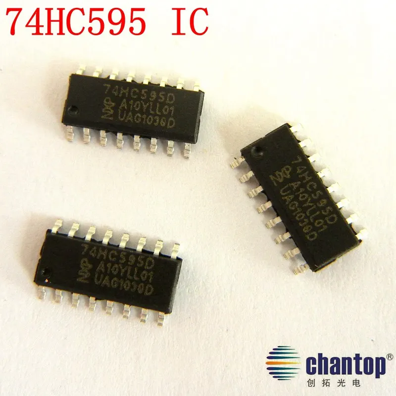 Бесплатная доставка передатчик переключения 100 шт./лот SOP16 74HC595D IC SMD 74HC595 для SOP 16