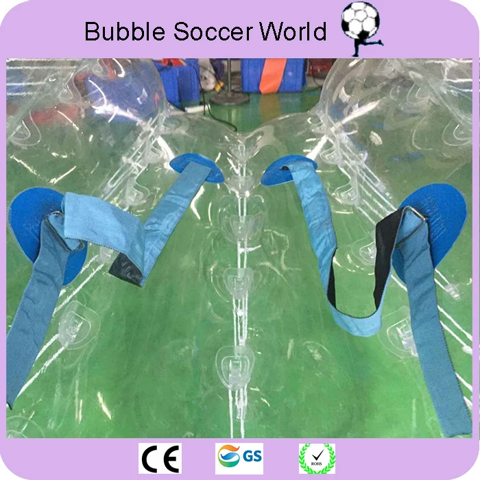 Воздушный Регулируемый 1 5 м надувной мяч для футбола бампер пузырь Кубка