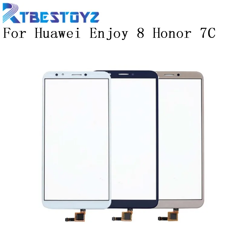 RTBESTOYZ Touch Screen For Huawei Enjoy 8 Honor 7C LND-AL30 TouchScreen Front Glass Digitizer Panel Lens Sensor | Мобильные телефоны
