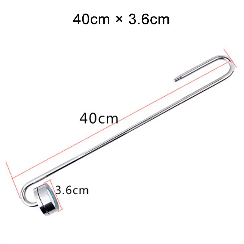 40cm x 3.6cm Аквариум ультра тонкий из нержавеющей стали CO2 диффузор отличная скорость растворения и CO2 диффузорный реактор нано уточнение керамический диск - Цвет: 40cm x 3.6cm