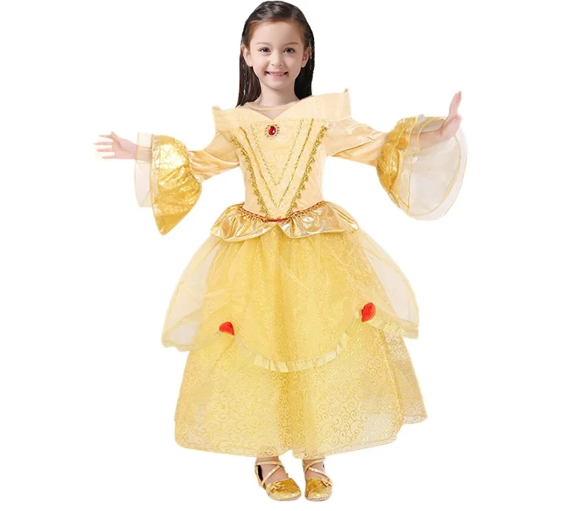Girls Christmas Princess Dresses Luxury Children's Costumes | Детская одежда и обувь